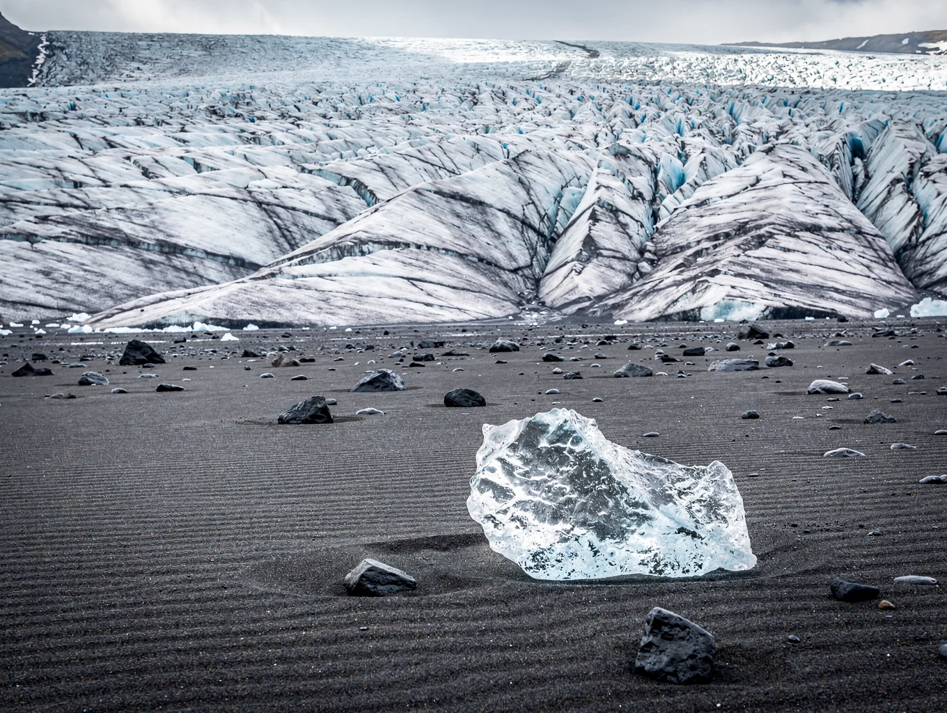 Icelandic Glaciers landscape collection