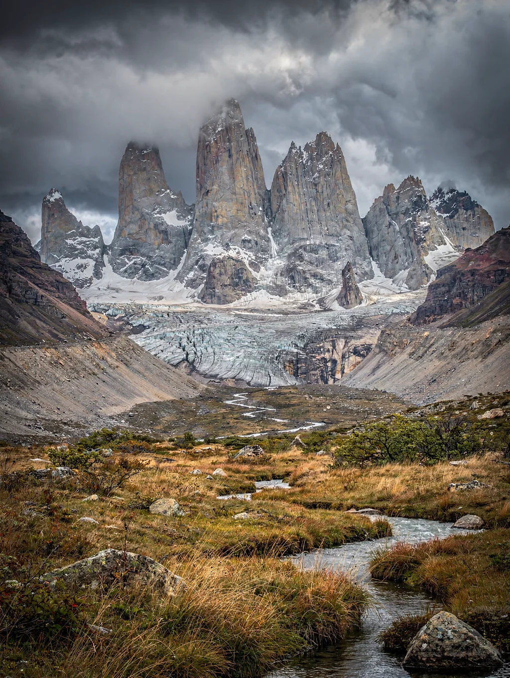 Granite Peak Crest - Torres del Paine, Patagonia